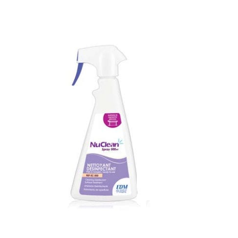 Pulverizador de desinfectante para dispositivos médicos - NUCLEAN® - EDM Imaging - portátil de mano