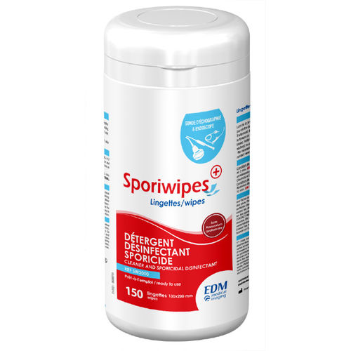 Toallita limpiadora para suelos y superficies - SPORIWIPES - EDM Imaging