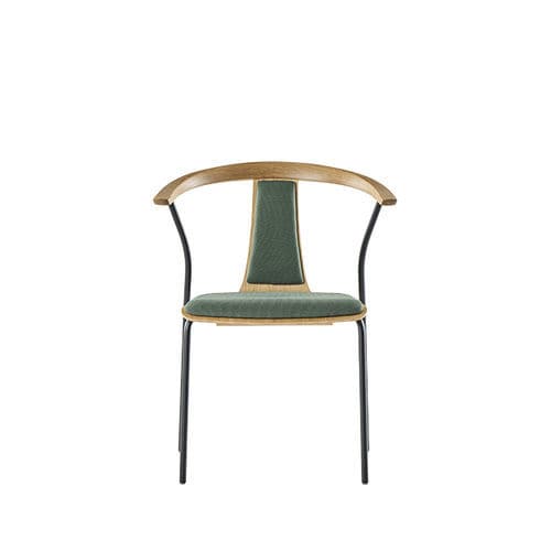 Silla de comedor - 2500 Stag S - Farstrup Møbler - para adulto / con reposabrazos / apilable
