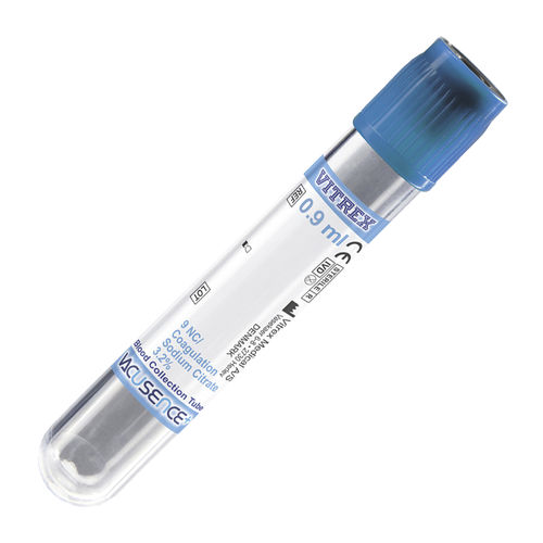 Tubo de extracción de laboratorio - 101801+ - GBUK Group - cilíndrico / de sangre / de PET