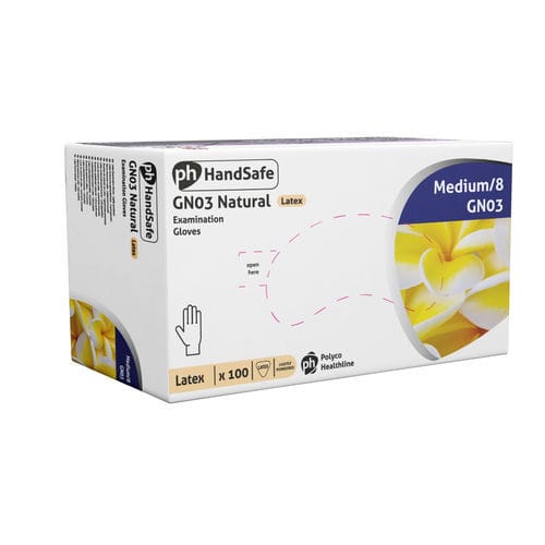 Guante de látex - GN03 - Polyco Healthline - médico / no estéril / ambidiestros
