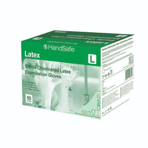 Guante de látex - GS21 - Polyco Healthline - médico / sin polvo / M