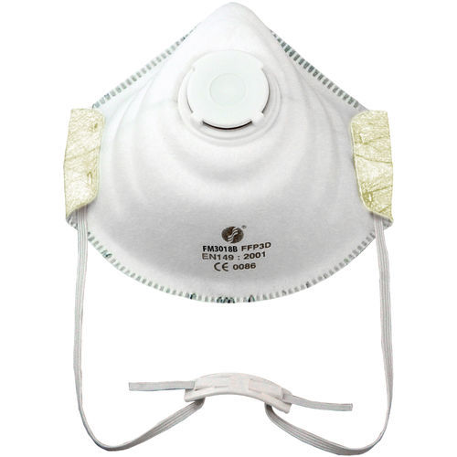 Mascarilla respiratoria FFP3 - FM3018 - Polyco Healthline - de polipropileno / de tejido / de poliéster