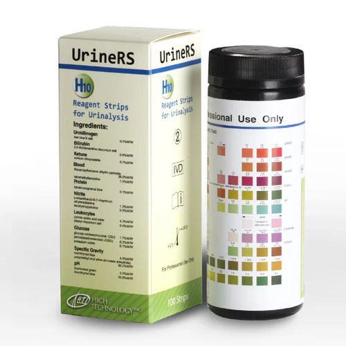 Tira de prueba para análisis de orina - UrineRS H10 - HTI Medical Inc. - de pH / de glucosa / de proteínas
