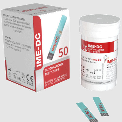 Tira de prueba de diabetes - IME-DC - de glucemia / de sangre / de enzimáticos
