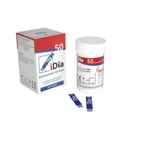 Tira de prueba de diabetes - iDia™ - IME-DC - de glucemia / de sangre / de enzimáticos
