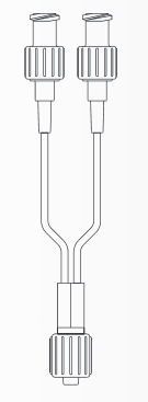 Conector para perfusión con válvula hemostática - Impromediform GmbH - en Y / LUER®-lock