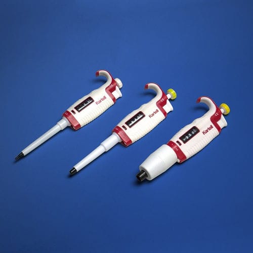 Micropipeta mecánica - PLURIPET II series - Kartell S.p.A. - a pistón / volumétrica / de desplazamiento de aire