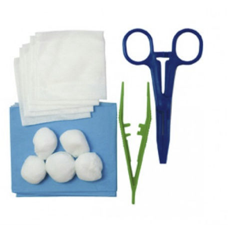 Kit médico para apósitos - Medicale Gaze - de prevención / con guantes / con toallitas limpiadoras