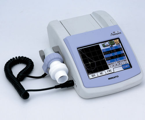 Espirómetro electrónico - Autospiro AS-307/407/507 - MINATO Medical Science - de mesa / con pantalla táctil