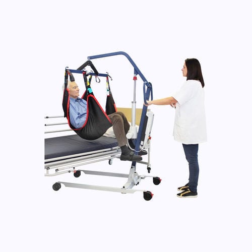 Elevador de pacientes eléctrico - NAUSI-FLY - Nausicaa Medical - manual / con ruedas / elevadora