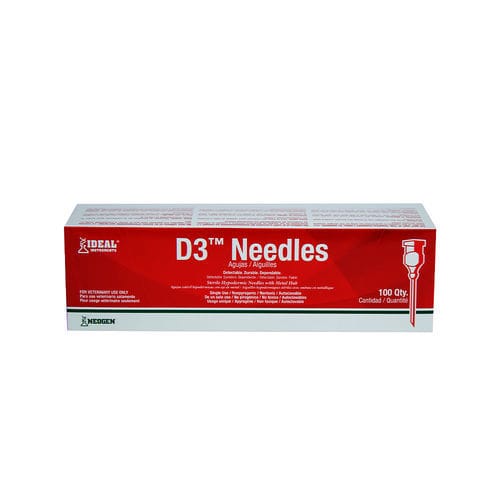 Aguja veterinaria - Ideal® D3™ - Neogen Corporation Inc. - de seguridad / 14 G / 1 pulgada