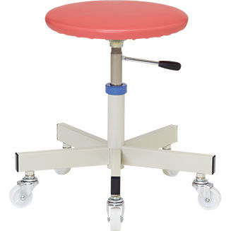 Taburete para centro sanitario - RG-233 - OG Wellness Technologies - de altura variable / con ruedas