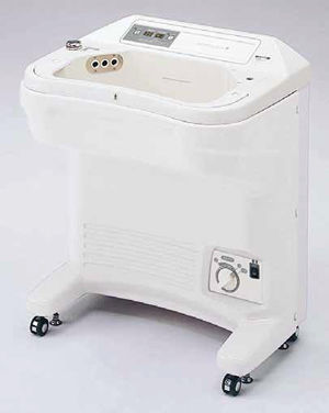 Bañera de hidromasaje miembros superiores - HK-151 - OG Wellness Technologies - con ruedas