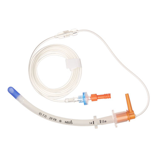 Cánula de intubación nasofaríngea - Naso-Flo®  - Pulmodyne - curvada