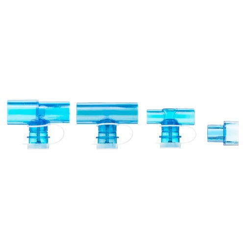 Válvula de gases médicos - 313-2058	 - Pulmodyne - manual / azul