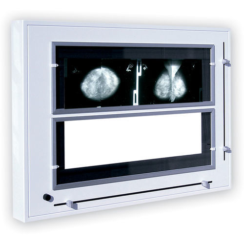 Negatoscopio 2 pantallas - Rego X-ray - de luz blanca / para mamografía