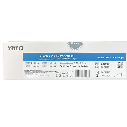 Kit de prueba para COVID-19 - iFlash - Shenzhen Yhlo Biotech Co., Ltd. - para antígenos / SARS-COV-2 / de coronavirus