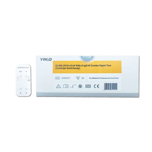 Prueba rápida para COVID-19 - GLINE - Shenzhen Yhlo Biotech Co., Ltd. - de proteínas / de IgG / SARS-COV-2