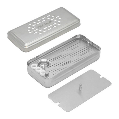 Contenedor de esterilización para instrumental - SRF-9876 - Steritrays - de acero inoxidable