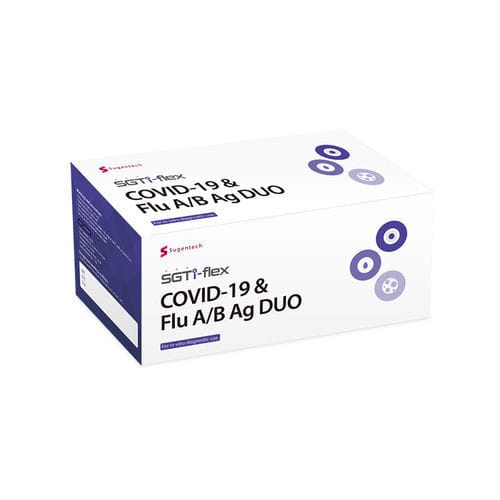 Prueba rápida de enfermedades respiratorias - SGTi-flex - Sugentech, Inc. - de influenza A / de influenza B / SARS-COV-2