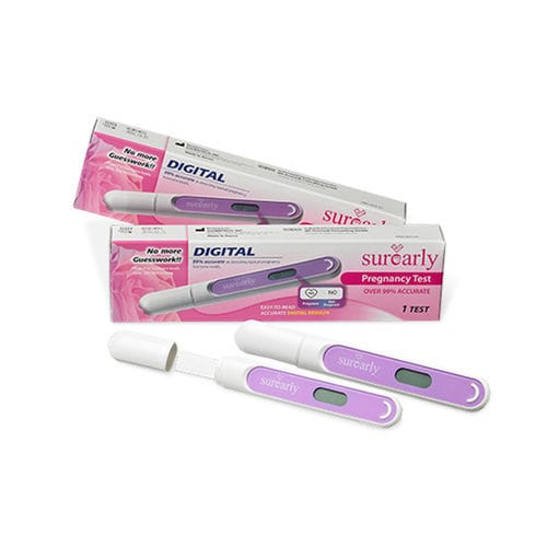 Prueba rápida de embarazo - Surearly™  - Sugentech, Inc. - de ovulación / de hCG / de orina