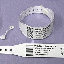 Brazalete de identificación pediátrico - Personal ID™ SureSnap - TBS- Triangle Biomedical Sciences, Inc. a Division of General Data Healthcare - para adulto