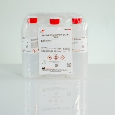 Kit de reactivos colorante - Romanowsky  - TCS Biosciences Ltd - de diagnóstico / de electroforesis / para histopatología