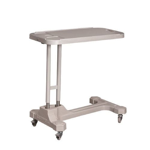 Mesa de cama neumática - TM-E 5012 - Turmed - con ruedas / de altura regulable