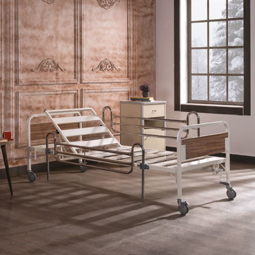Cama de hospital - TM-D 4073  - Turmed - manual / de altura fija / con ruedas