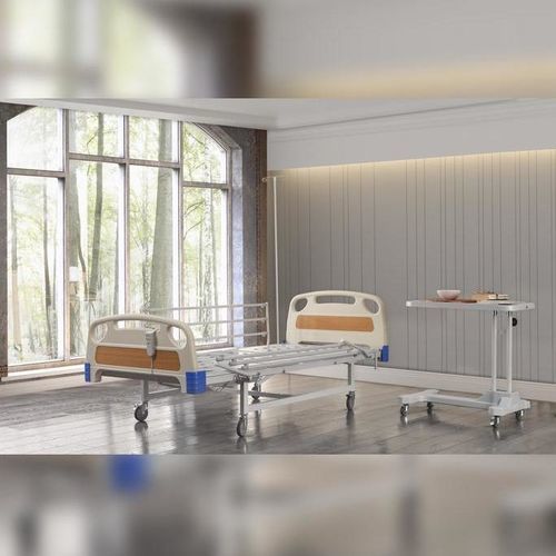 Cama de hospital - TM-D 4024 - Turmed - eléctrica / manual / con ruedas