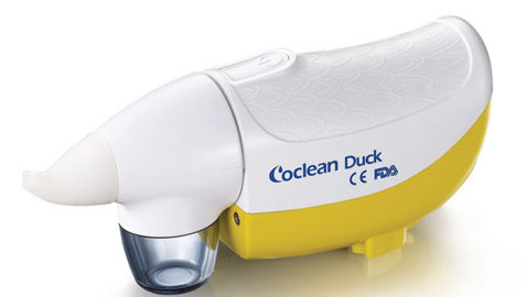 Aspirador nasal con batería - Coclean Duck - Welbutech - pediátrico