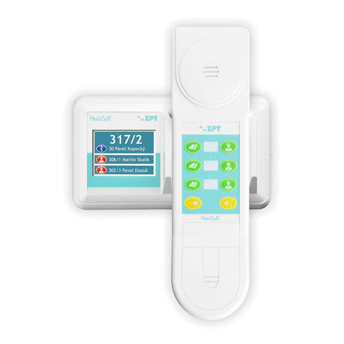 Sistema de llamada a enfermero IP - SJD - ZPT Vigantice spol. s r.o. - teléfono / para centro sanitario