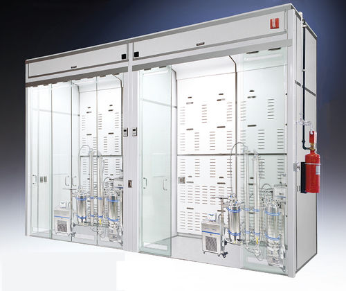Cabina de aspiración química - UniMax - HEMCO - de laboratorio / de grandes dimensiones / modular