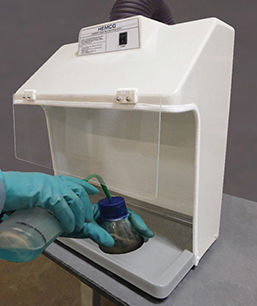 Campana de aspiración química - 80047 - HEMCO - de laboratorio / de mesa / ventilada