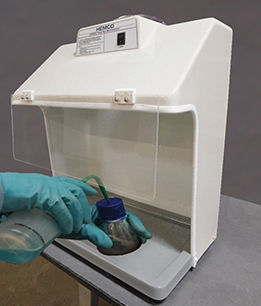 Campana de aspiración química - 24115 - HEMCO - de pesaje / de laboratorio / de mesa