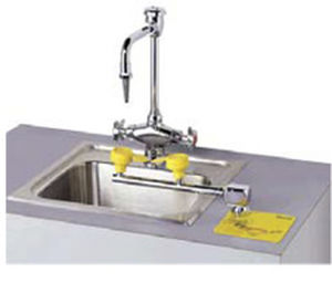 Unidad de limpieza ocular con fregadero - 16009 - HEMCO