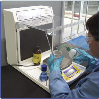 Campana de aspiración química - MicroFlow II - HEMCO - de laboratorio / de mesa / de carbón activado