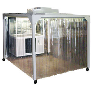 Sala blanca modular - HEMCO - con filtro HEPA / de paredes suaves