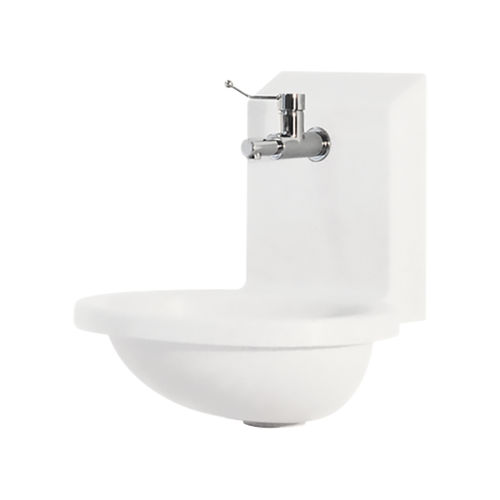 Lavamanos médico - OvalisII - SOGOBA - 1 estación / de resina mineral / de Corian®