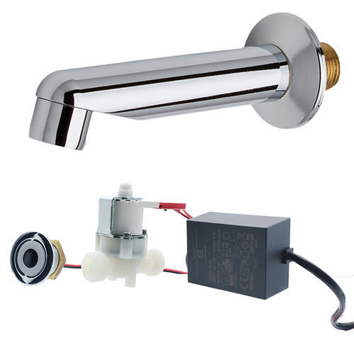 Grifo para lavabo quirúrgico - SOGOPTIC - SOGOBA - para lavamanos / de acero inoxidable / de latón