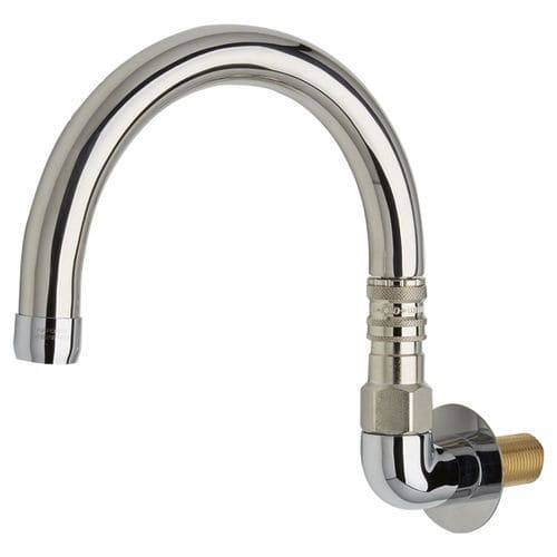 Grifo para lavabo quirúrgico - Short swan neck - SOGOBA - para lavamanos / de acero inoxidable / apto para autoclave