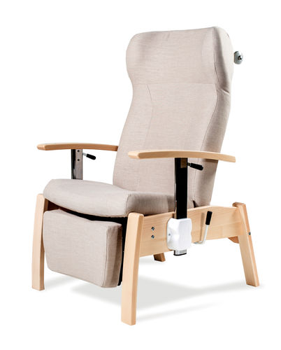 Sillón de descanso reclinable - GAVOTA C - Nursen - manual / con respaldo regulable / con reposapiernas