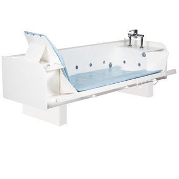 Bañera terapéutica eléctrica - Easibath - Kingkraft - ajustable en altura / con puertas / con asiento de baño