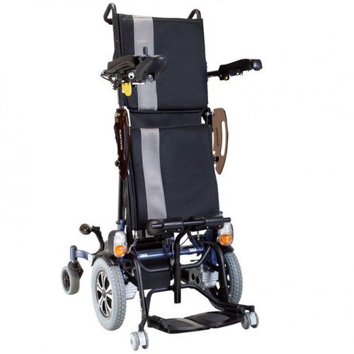 Silla de ruedas eléctrica - Karma Ergo Stand - Life & Mobility - de exterior / de interior / reclinable