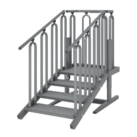 Plataforma elevadora para silla de ruedas - StairTrainer - Liftup A/S - de suelo