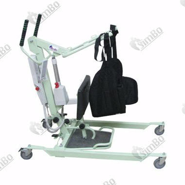 Elevador de pacientes eléctrico - PGR 150 V - Ltd. Norma-Trade - hidráulico / con ruedas