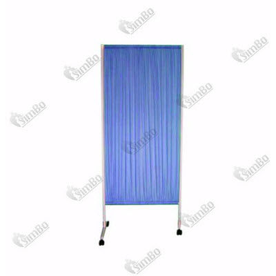 Biombo médico con ruedas - ShM1 - Ltd. Norma-Trade - 1 panel / con cortina