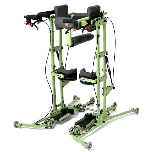 Verticalizador manual - ACTIVE DRIVE - ALREH Medical Sp.z o.o. - con ruedas / con posición semierguida / de marcha