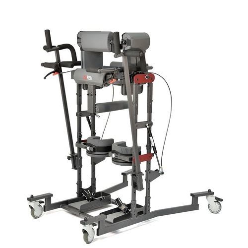 Verticalizador manual - Static Plus - ALREH Medical Sp.z o.o. - pediátrico / con ruedas / con arnés